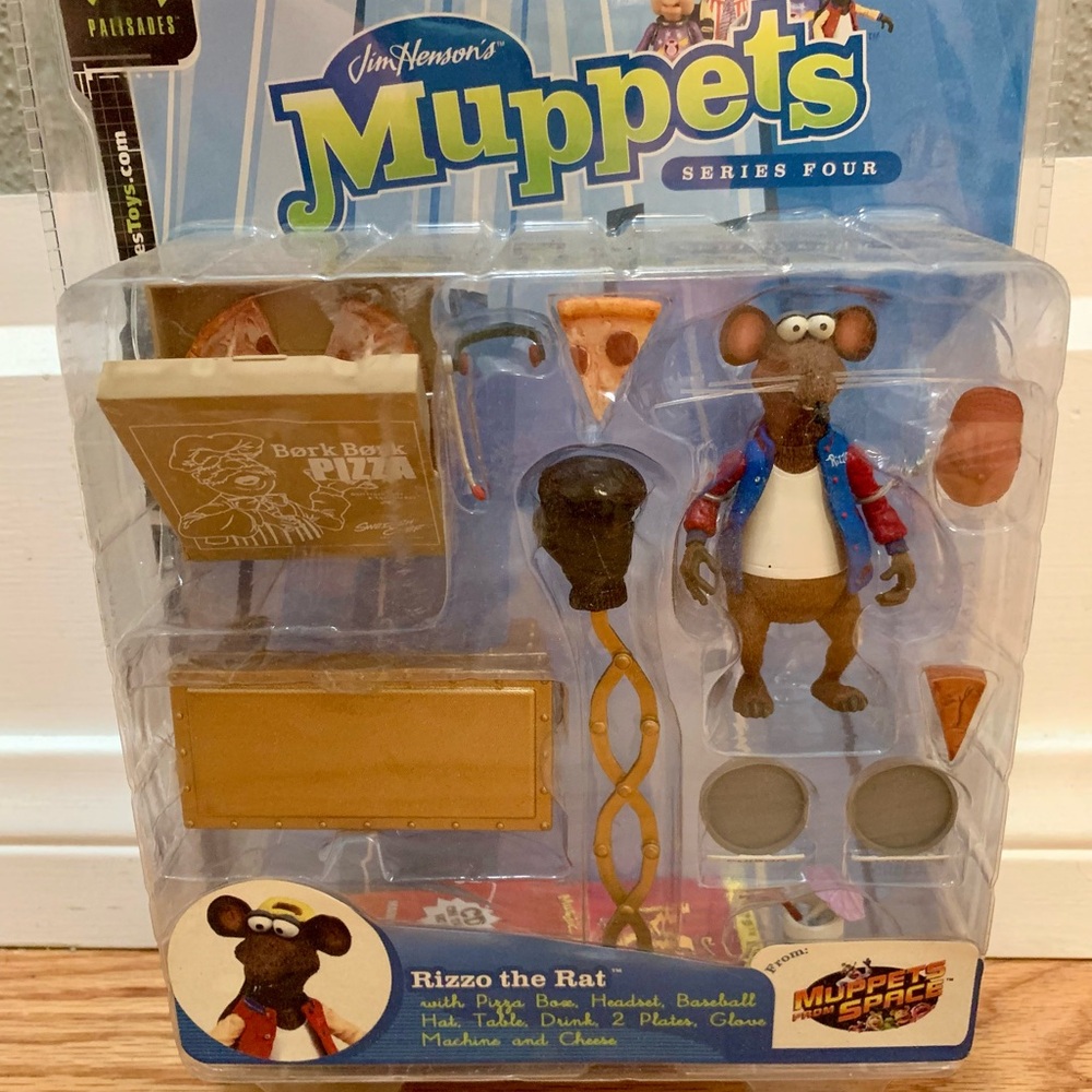 Rizzo the Rat Action Figure - Brown and Blue